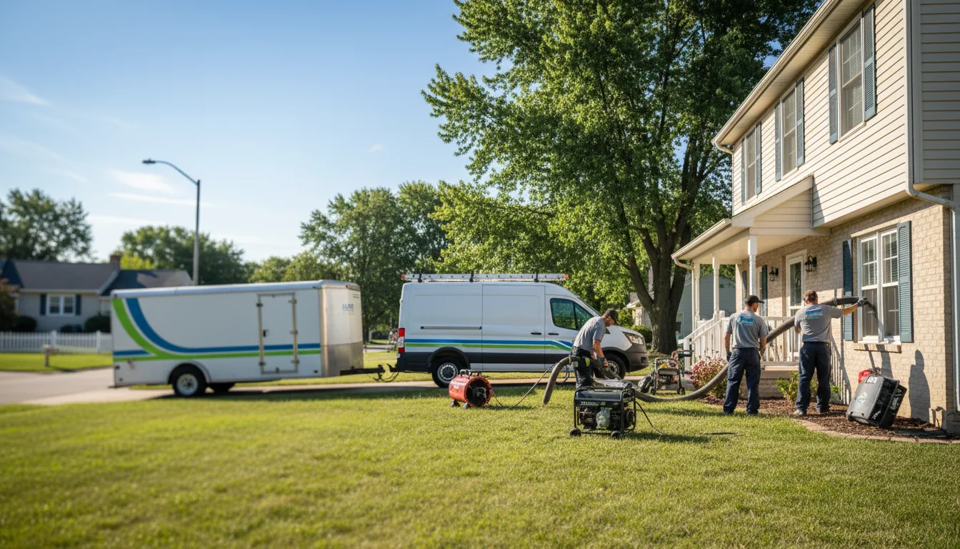 Flooded Basement Restoration And Cleanup With Repair in Delia, KS near me